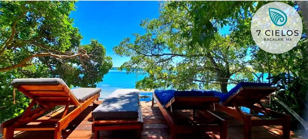 7 Cielos Bacalar. Exterior photo