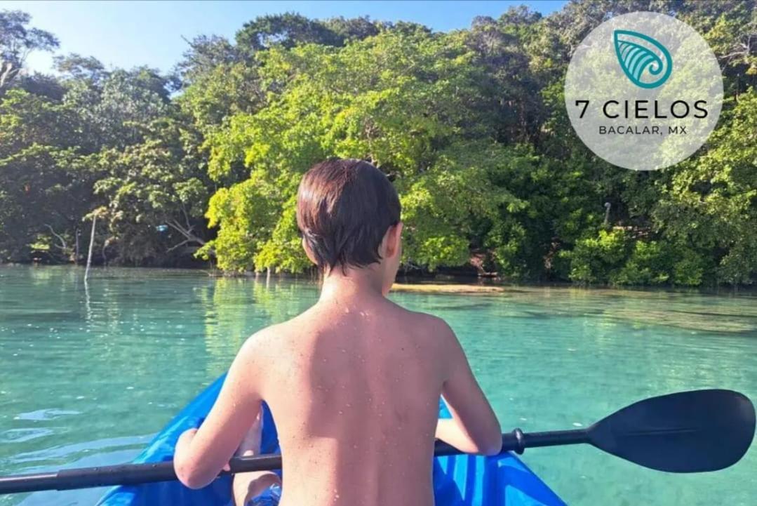 7 Cielos Bacalar. Exterior photo