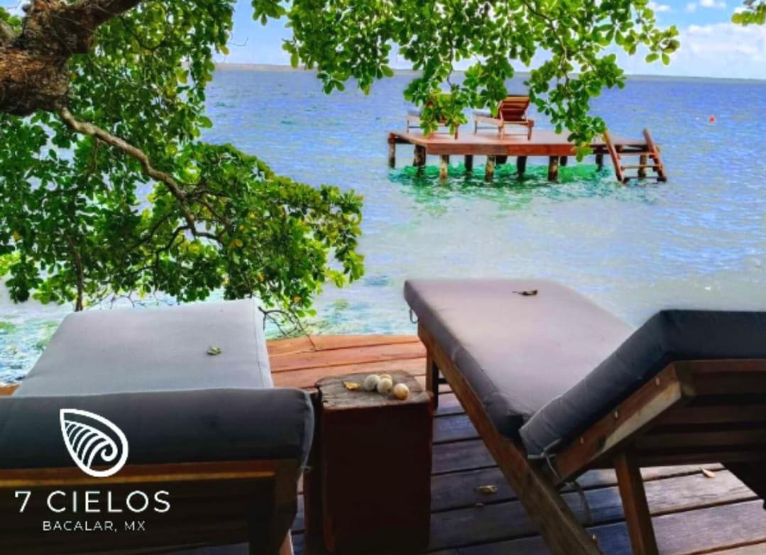 7 Cielos Bacalar. Exterior photo